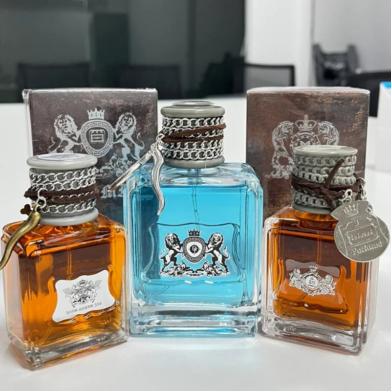Blushimmer men's perfume spray with Oud Wood, Sandalwood, and floral notes, designed to attract women and enhance romantic allure.