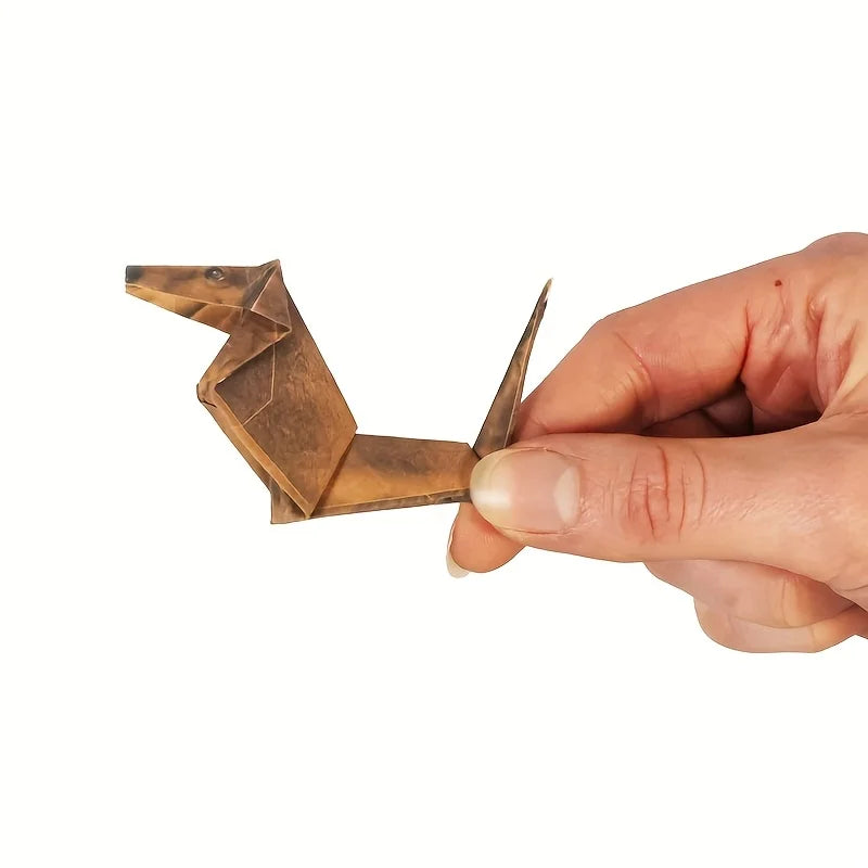 Paper Cats Origami Kit - Fold Your Own Cute pet, Perfect Gift for Cat Lovers, Handmade Paper Crafts, Ideal for Home Decor