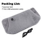 3 Levels Electric Graphene Heating Pad Cold-Proof Uterine Belt Cold-Proof Hand Waist Warming Pad USB Recharging Abdominal Warmer