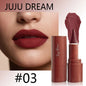 Blushimmer tapered gradient lip liner crayon in matte black brown with velvet finish, waterproof, non-sticky, contouring lip makeup.