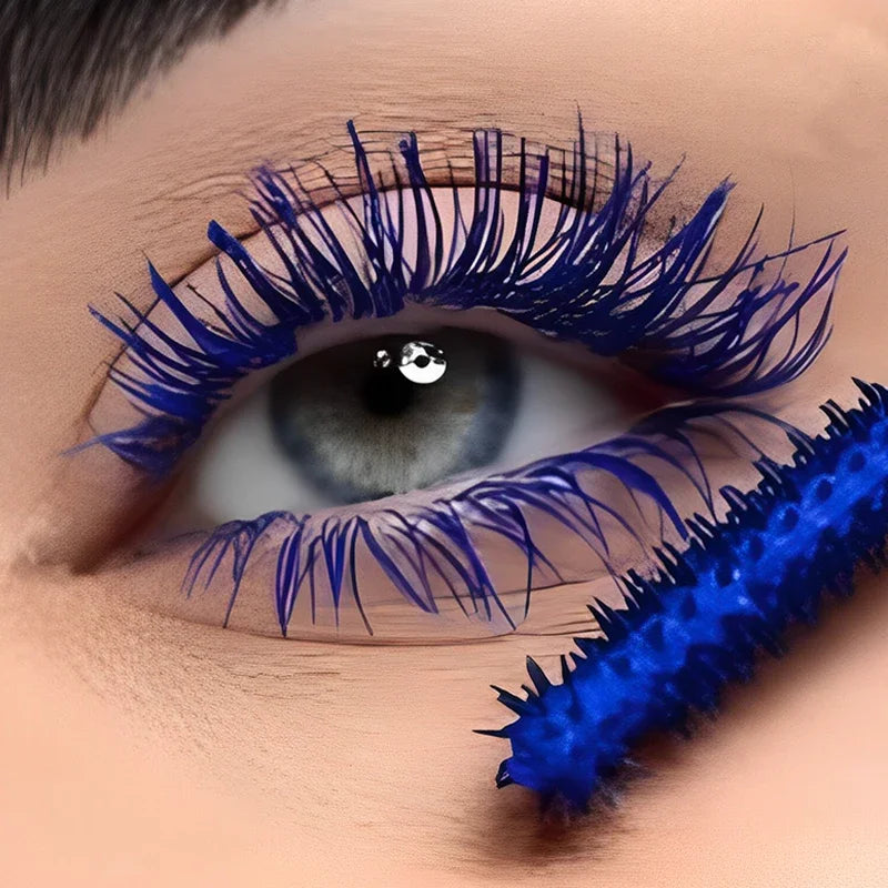 Colorful Waterproof Mascara - Glitter Diamond Cosplay Makeup
