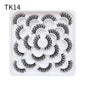 Blushimmer Russian 25mm 3D mink volume false eyelashes with thick, fluffy, dramatic style for natural or glamorous makeup looks.