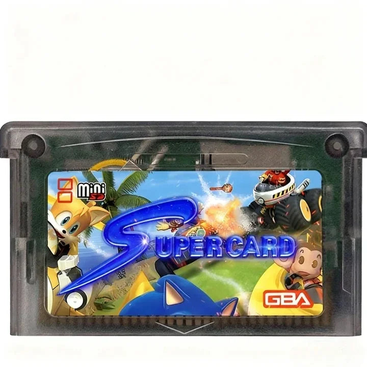 2GB Game Backup Device with USB Flash Drive Super SD Flash Adapter Cartridge for GBA GBM IDS NDS-NDSL Gaming Accessory