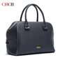 LPO women's deep blue crossbody pillow bag with wide strap, stylish and functional accessory for everyday use.