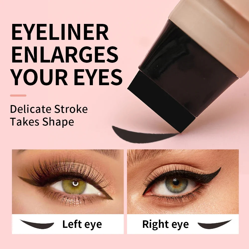 1PC eyeliner pen waterproof, fast drying, durable, smooth and easy to color, creating natural eye makeup