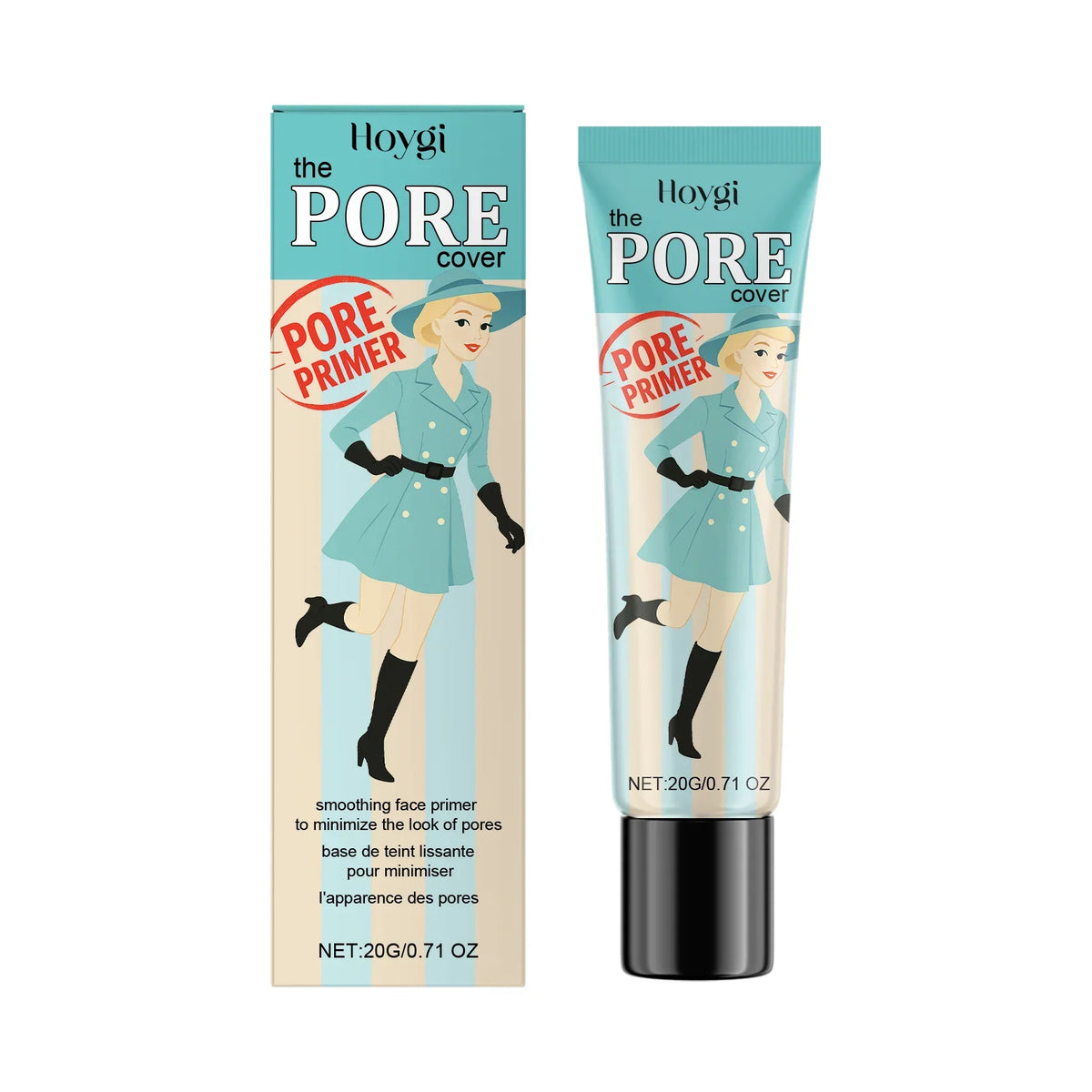 Lightweight Hydrating Moisturizing Primer - Plant-Based Isolation Protection Brightening Concealing No-Makeup Base