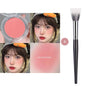 Blushimmer monochrome blush powder in natural matte pink, waterproof face contour makeup for a soft, brightening cheek color.
