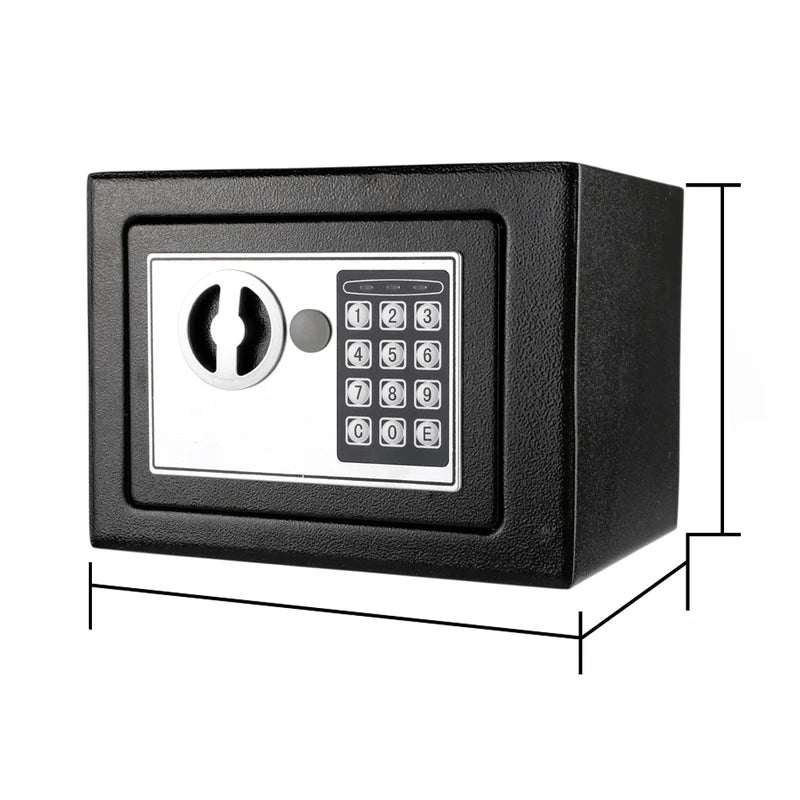 Electronic Digital Keypad Lock Security Box All Steel for Home fireproof file cabinet fireproof lock box small