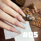 Blushimmer MIANEL Japanese style fairy gel nail polish in white, pink, nude, and clear shades for summer nails, 12ml bottle.