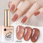 Blushimmer UR Sugar 15ml translucent white jelly gel polish for semi-permanent UV nail art and soak-off gel varnish.