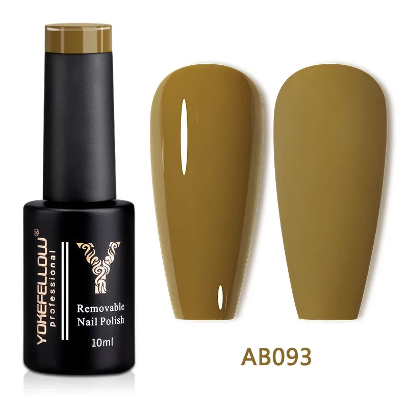 Blushimmer Yokefellow 10ml translucent pink gel nail polish with a glossy finish, soak-off UV gel for long-lasting manicures.