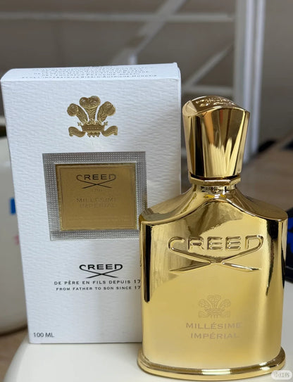 Blushimmer luxury Millesime Style EDP 100ml bottle with fresh mountain and fruity notes, unisex long-lasting perfume for gifting