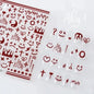 3D Small Bow Ribbon Bowknot Y2K Nail Sticker MIni Kawaii Japanese Adhesive Decals Nail Art Manicure Decorations DIY