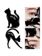 Blushimmer cat eye stencil and eyeliner template for precise eye makeup shaping, easy to use cat eye makeup tool.