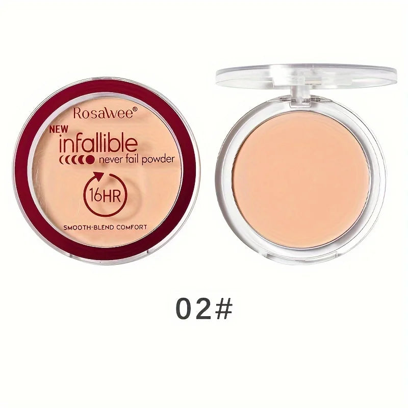 Blushimmer matte pressed powder foundation with full coverage and oil control, long-lasting face makeup for a flawless finish.