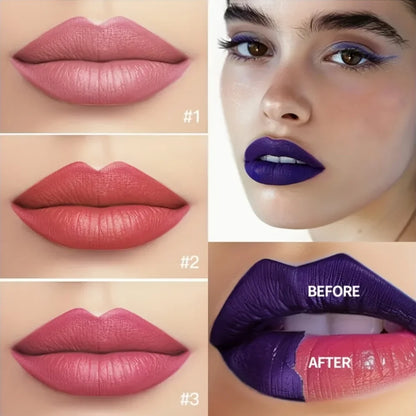 Blushimmer long-lasting matte lip ink and peel-off liquid lipstick on lips, waterproof and stick-free for bold lip color.
