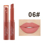 Velvet matte lipstick pen by Blushimmer with waterproof, fade-resistant rich color, easy-to-apply rotating lip gloss for a sexy look.