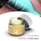Blushimmer eyelash lifting glue 10g, solid eyelash perm pad, eyebrow wax, silicone lifting point, and eyelash curler tools.