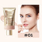 Moisturizing Skin Tint Foundation for All Skin Types, Moisturizing Light Texture Natural Concealer Long Wear Face Makeup