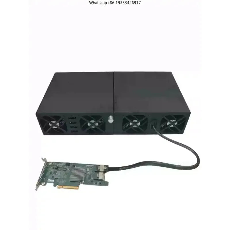 12-bay hard disk expansion enclosure External NAS storage device 12Gbps high-speed backplane Supports multi-chassis cascade