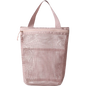 Blushimmer 23x26cm portable toiletry bag with handle, large mesh storage for travel and business trips, makeup and toiletry organization