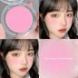 Blushimmer monochrome blush powder in natural matte pink for cheeks, brightening, waterproof, facial contouring, soft makeup finish.