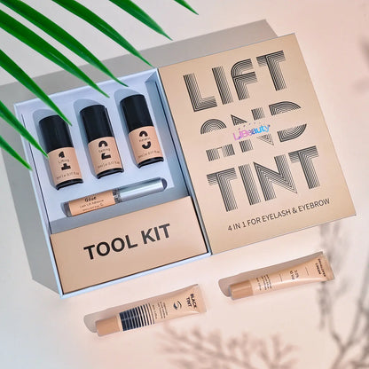 Libeauty Lash Lift and Brow Lamination Kit with Black Tint