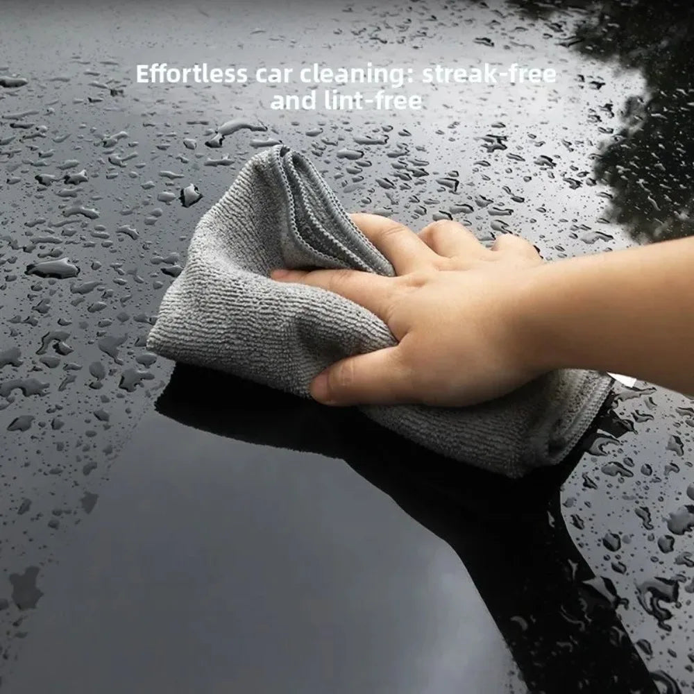 5/10/20 Item 5: Kitchen Towels, Ultra-fine Fiber Light Gray Cleaning Cloth Set, Soft and stain-resistant fabric