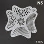Blushimmer reusable plastic stencils for body painting, face art, and temporary tattoos with various designs.