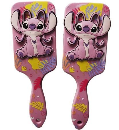 Lilo & Stitch Comb Disney Cartoon Series Anime Cute Stitch Peripheral Air Cushion Massage Comb Children Girl Student Comb Gifts