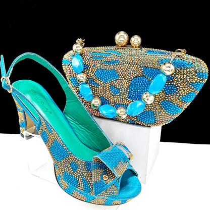 Elegant Italian shoes and matching bags set by EdleessFashion, featuring luxurious design and stylish accessories.