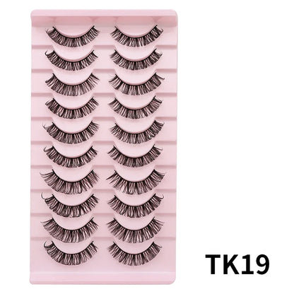 Blushimmer Russian 25mm 3D Mink Volume Faux Eyelashes with thick, fluffy, dramatic style for a natural yet bold eyelash look