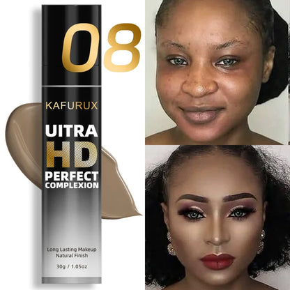 Blushimmer 8-color face foundation cream set with oil-control matte concealer and waterproof liquid full coverage nude base makeup