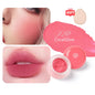 Blushimmer mousse texture powder blusher in 6 colors with matte velvet finish, includes finger powder puff for easy application.