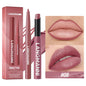 Blushimmer waterproof lipliner and lipstick set with no smudge or fade, featuring a durable, easy-to-apply makeup product.