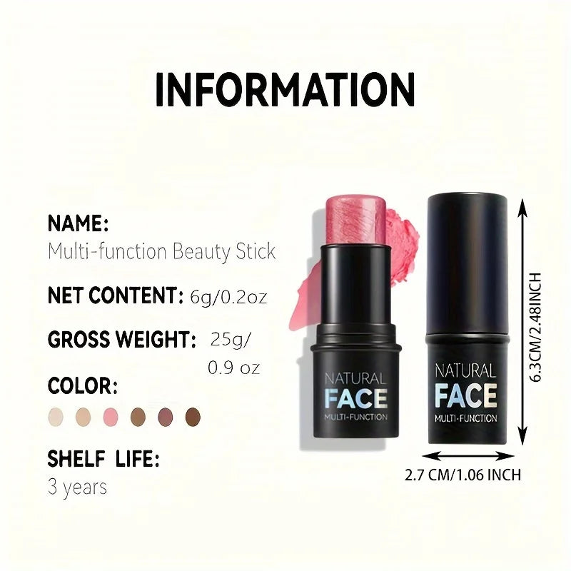 Blushimmer cream contour sticks with highlighter, bronzer, and blush shades, non-greasy, water-resistant face contouring pen.