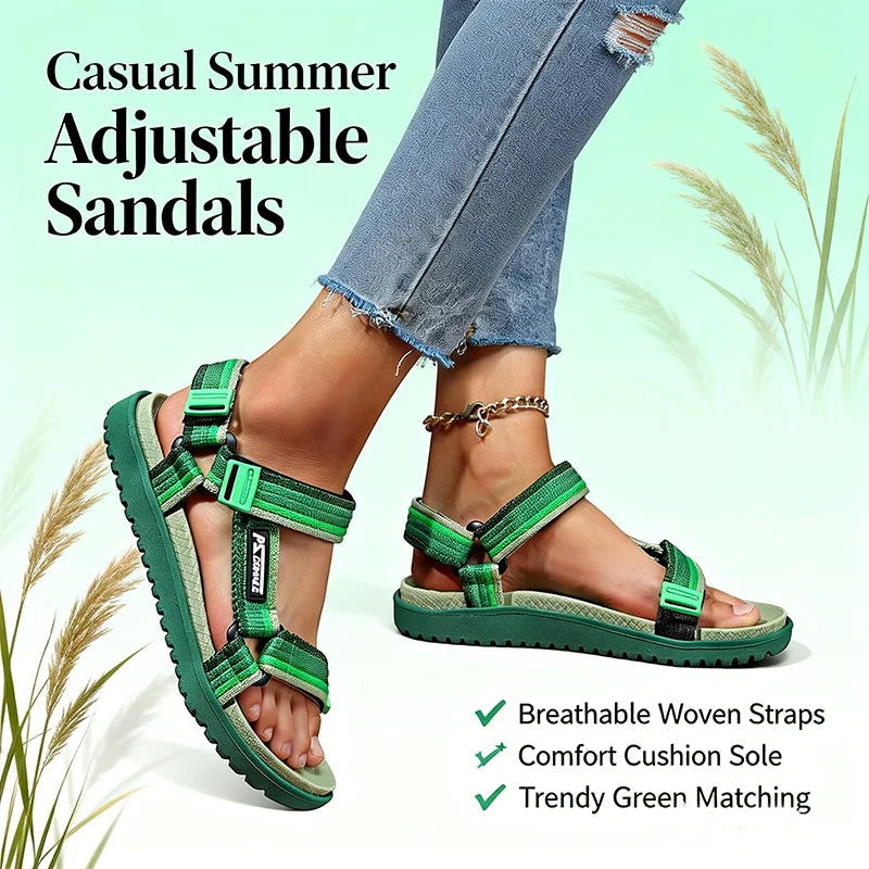 Summer women's Sandals Fashion Leisure Beach Holiday Sandals for Lightweight Shoes New Outdoor Comfortable Casual Sandalie