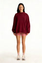 2026 Ladies' Women's Sweatshirts Spring Autumn Long Sleeve Mock Neck Casual Hoodies Plus Size Womens Relaxed Solid Color Hoodie