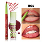 Blushimmer 3-piece lip liner and gloss set featuring dual-ended lipstick and smooth, buildable lip gloss for women.