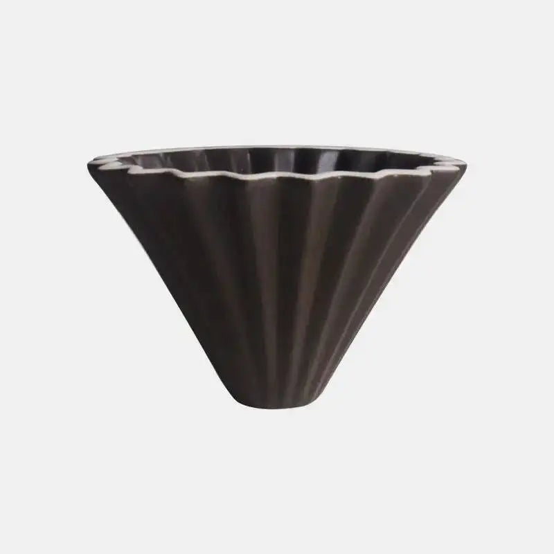 Ceramic Hand Brewing Coffee Dripper Pour Over Coffee Maker Handmade Origami Coffee Filter Cup Flower Shape Funnel Drip Cafe Cup