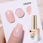 Blushimmer UR Sugar 15ml translucent white gel polish for semi-permanent UV nail art, soak-off gel varnish, shiny finish