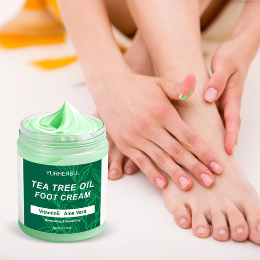 Silcy Skin YURHERSU foot and hand care moisturizer for dry, cracked skin, removing dead skin on heels, knees, and hands.