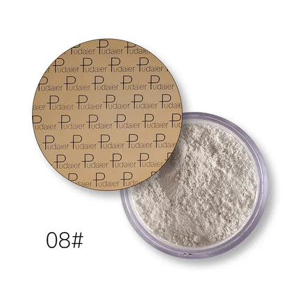 Blushimmer Sacha Buttercup translucent setting powder in loose form for face, foundation, and concealer finishing.