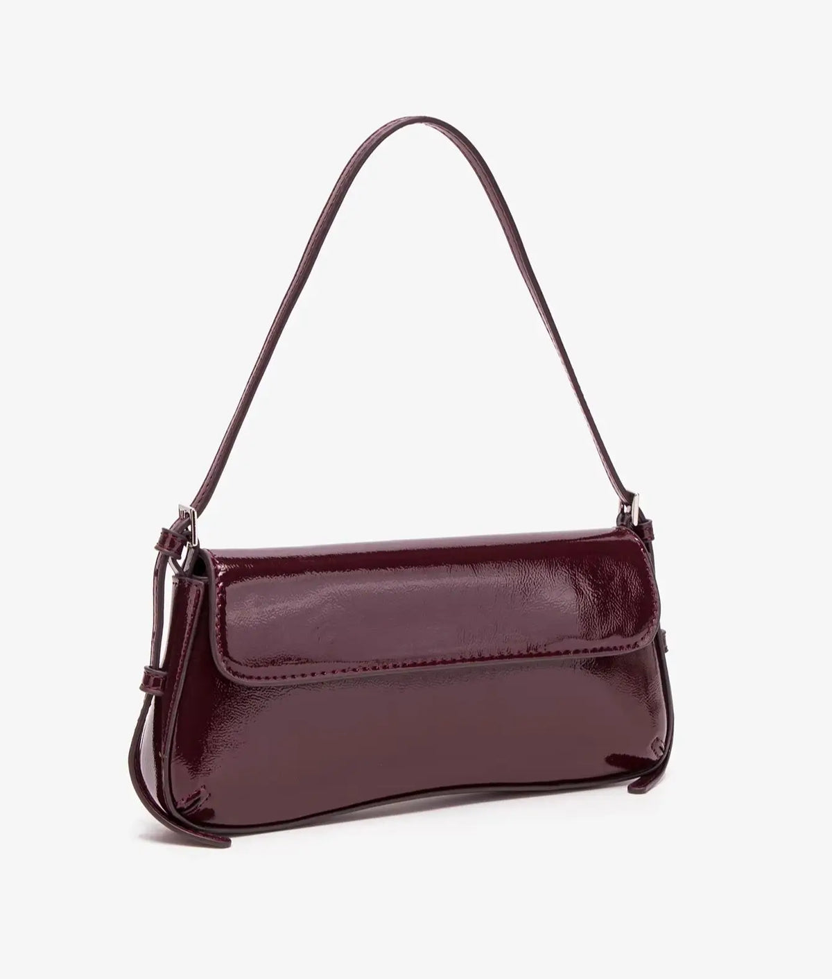 Shiny women's crossbody shoulder bag by NNEOBA featuring a sleek design and adjustable strap, perfect for stylish everyday use.