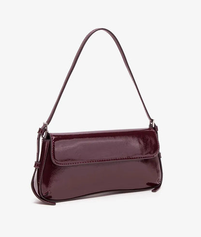 Shiny women's crossbody shoulder bag by NNEOBA featuring a sleek design and adjustable strap, perfect for stylish everyday use.