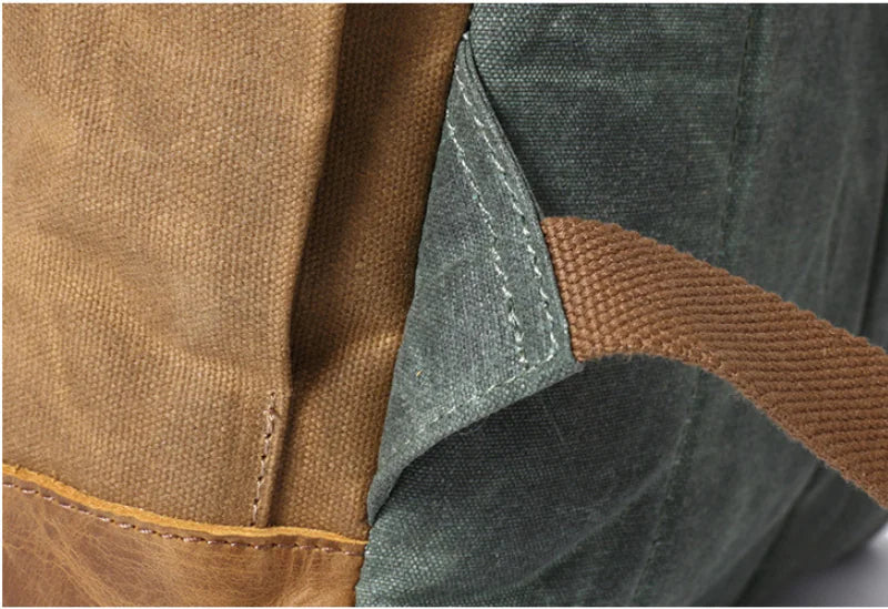 Custom Canvas Backpack for Men - Outdoor & Travel Use