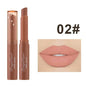 Blushimmer velvet matte lipstick pen featuring waterproof, fade-resistant, easy-to-apply color with a sleek rotating design.