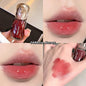 Blushimmer Gege Bear Crystal Gloss Lip Tint in a mirror-gloss finish with a hydrating, plumping formula, suitable for autumn and winter.