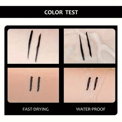 Blushimmer waterproof liquid eyeliner pen with quick-dry, long-lasting matte finish, smudge-proof eye makeup tool.
