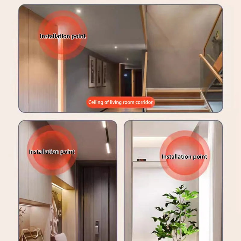 4K HD WiFi Security Camera Indoor Wireless Mini Home IP Camera APP Remote Monitor Night Vision Motion Detection 2 Way Audio